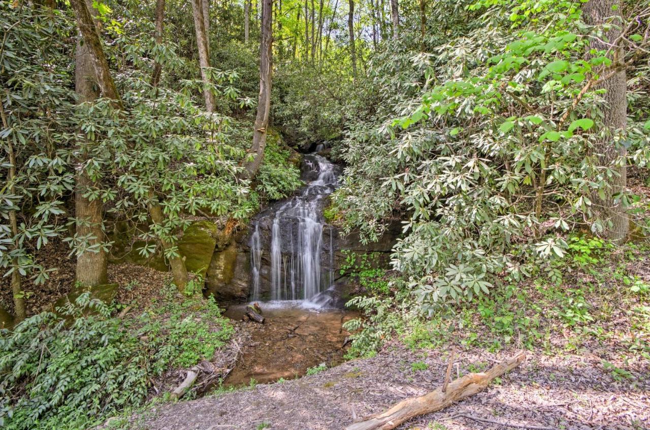 Bryson City Cabin With Fire Pit On Coopers Creek! Exterior photo